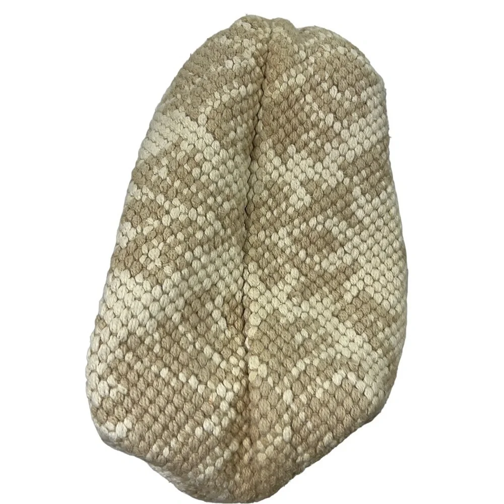 Lulus Beige Woven Tote Bag Large